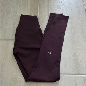 Lululemon Leggings in Deep Plum